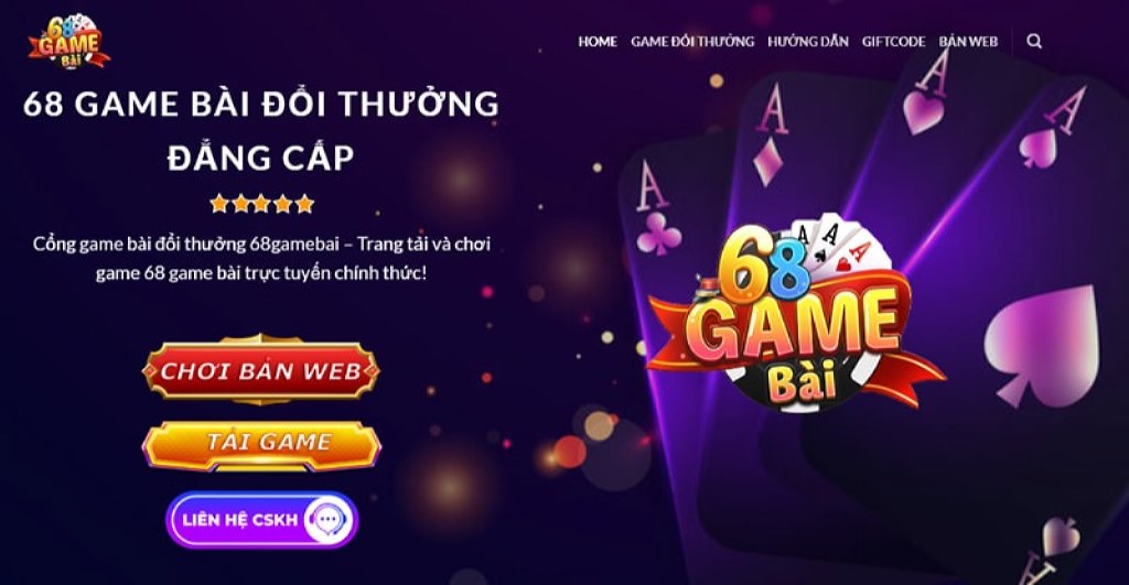 Tải app 68 Game Bài là cách chơi 24/7 không lo gián đoạn cuộc vui