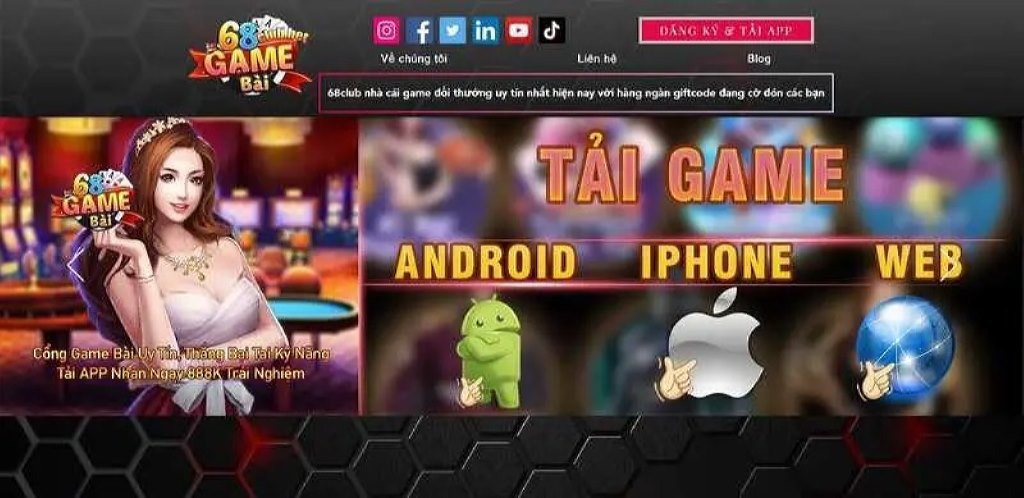 Click vào ô tải app dành cho IOS